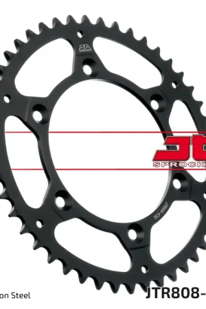 Uitverkoop JT SPROCKETS - REAR STEEL SC 47T, 520 - Sprockets - Zelfreinigend